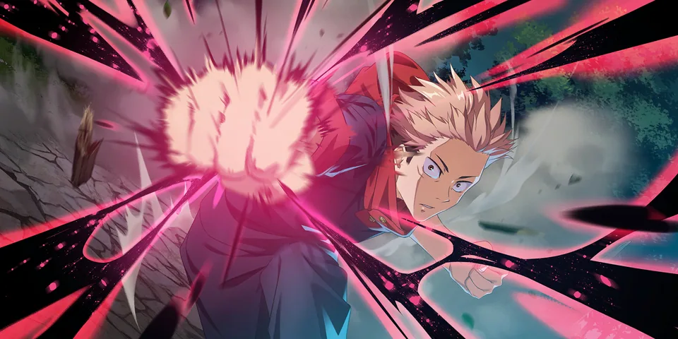 Cursed Energy Flashes Black · Yuuji Itadori