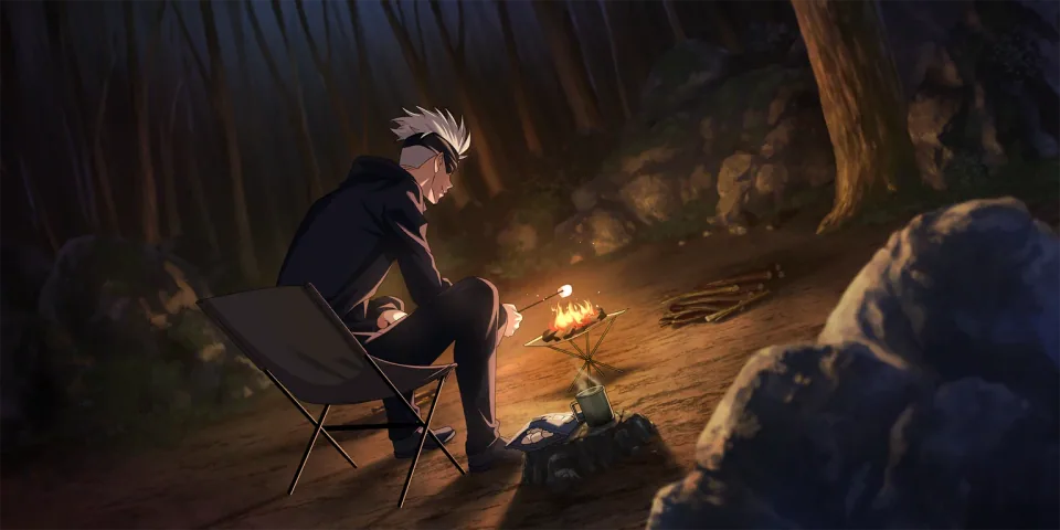 Satoru Gojo's Solo Camping