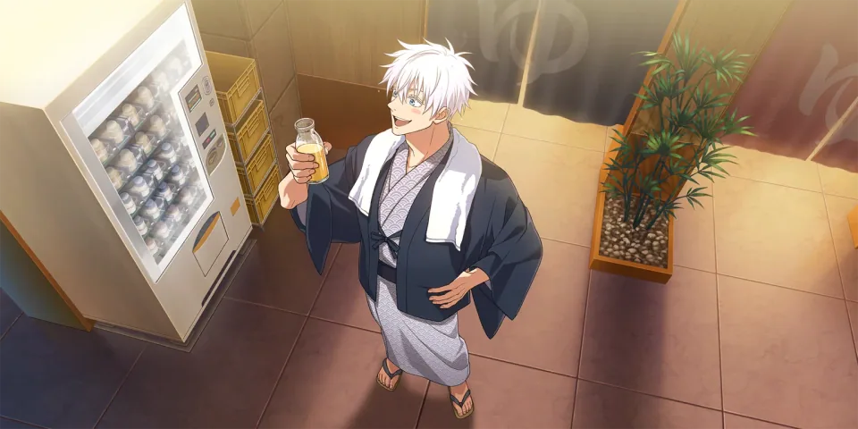 A Drink After The Onsen